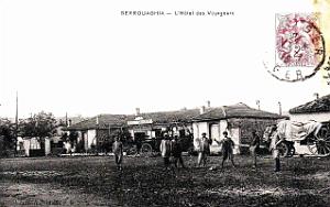 2944- Berrouaghia - Hotel des Voyageurs - 1916